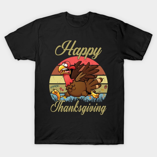 happy thanksgiving T-Shirt by Riyadkhandaker